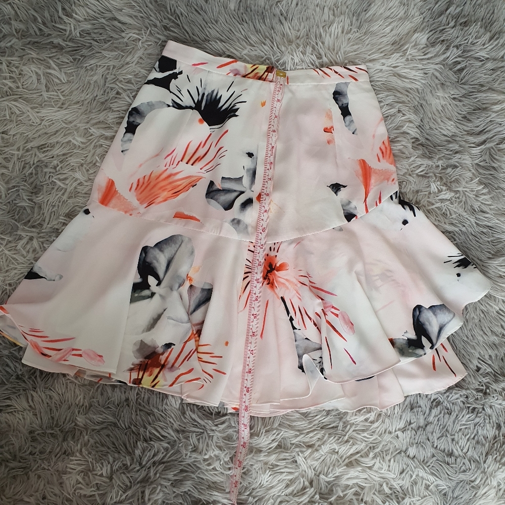 Rodeo show floral tiered ruffle skirt - Picture 8 of 8